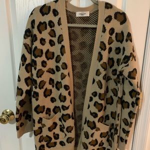 Carly Jean Los Angeles leopard sweater